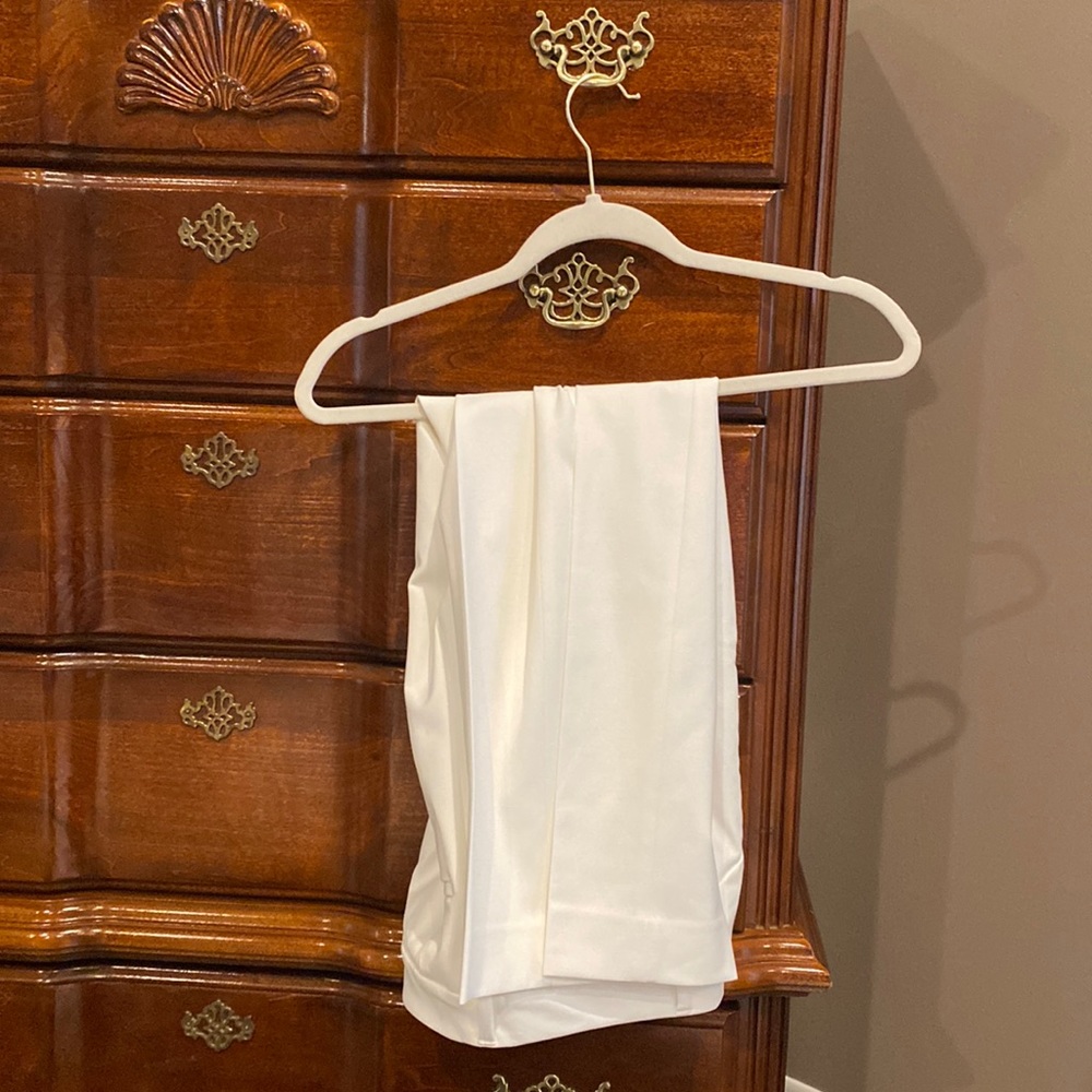 White dress pants size 2p